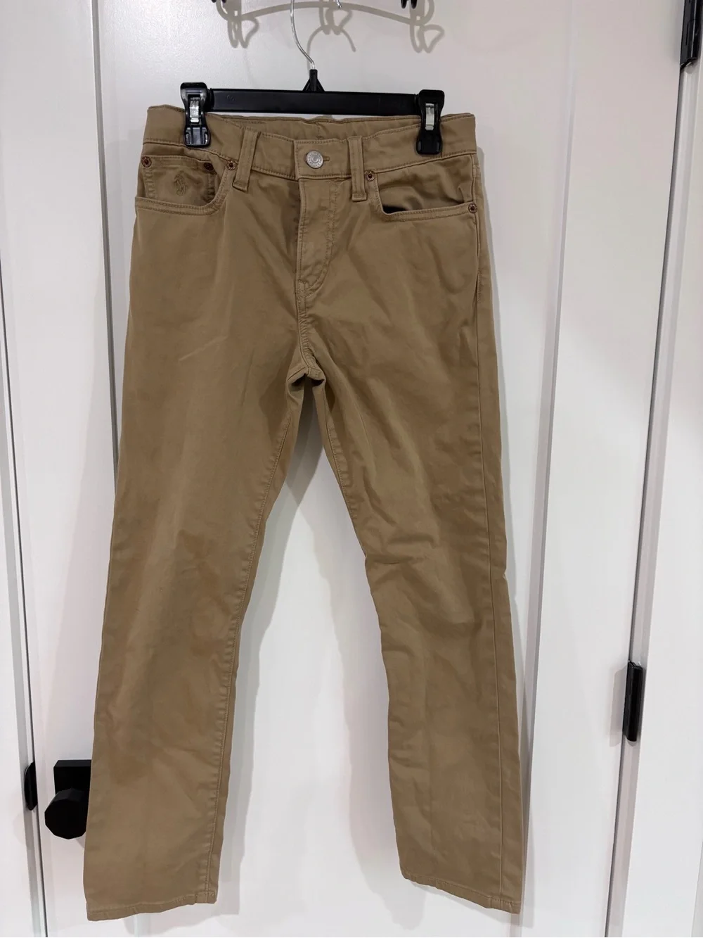 Ralph Lauren Polo Khaki Straight-Leg Pants